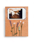 Portrait Wildflower Embroidered Instant Photo Frame