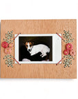Roses Embroidered Instant Photo Frame