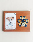 Landscape Pretty Paws Embroidered Instant Photo Frame