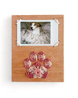 Portrait Pretty Paws Embroidered Instant Photo Frame