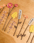 Warm Florals Embroidery Kit