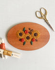 Sunny Sunflowers Embroidery Kit