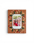 Flower Crown Embroidered Instant Photo Frame