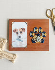 Landscape Pretty Paws Embroidered Instant Photo Frame