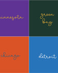 Football Bold Bunting