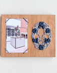 Fleur De Lis Embroidered Instant Photo Frame