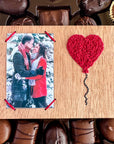 Heart Balloon Embroidered Instant Photo Frame