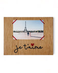 Je T'aime Embroidered Instant Photo Frame