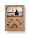Rainbow Heart Embroidered Instant Photo Frame