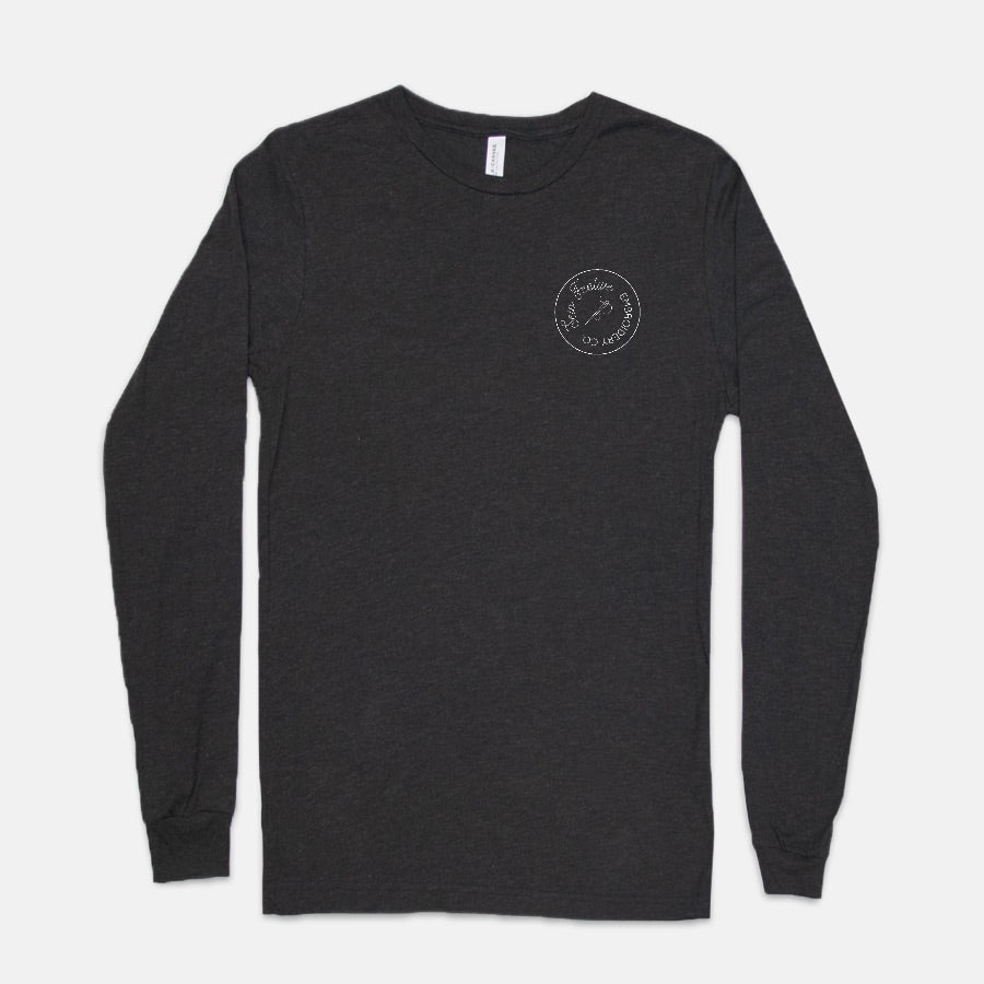 Sew Festive Logo Long Sleeve Tee - Black