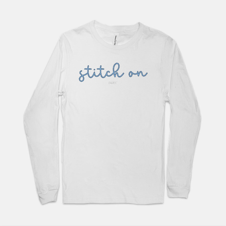 Stitch On Long Sleeve Tee