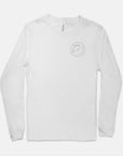 Sew Festive Logo Long Sleeve Tee - White