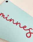 Retro Baseball Pennant Embroidery Kit