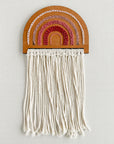 Tinted Rainbow Macrame + Embroidery Kit