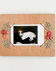 Roses Embroidered Instant Photo Frame