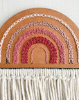 Tinted Rainbow Macrame + Embroidery Kit