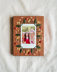 Flower Crown Embroidered Instant Photo Frame