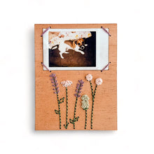  Portrait Wildflower Embroidered Instant Photo Frame