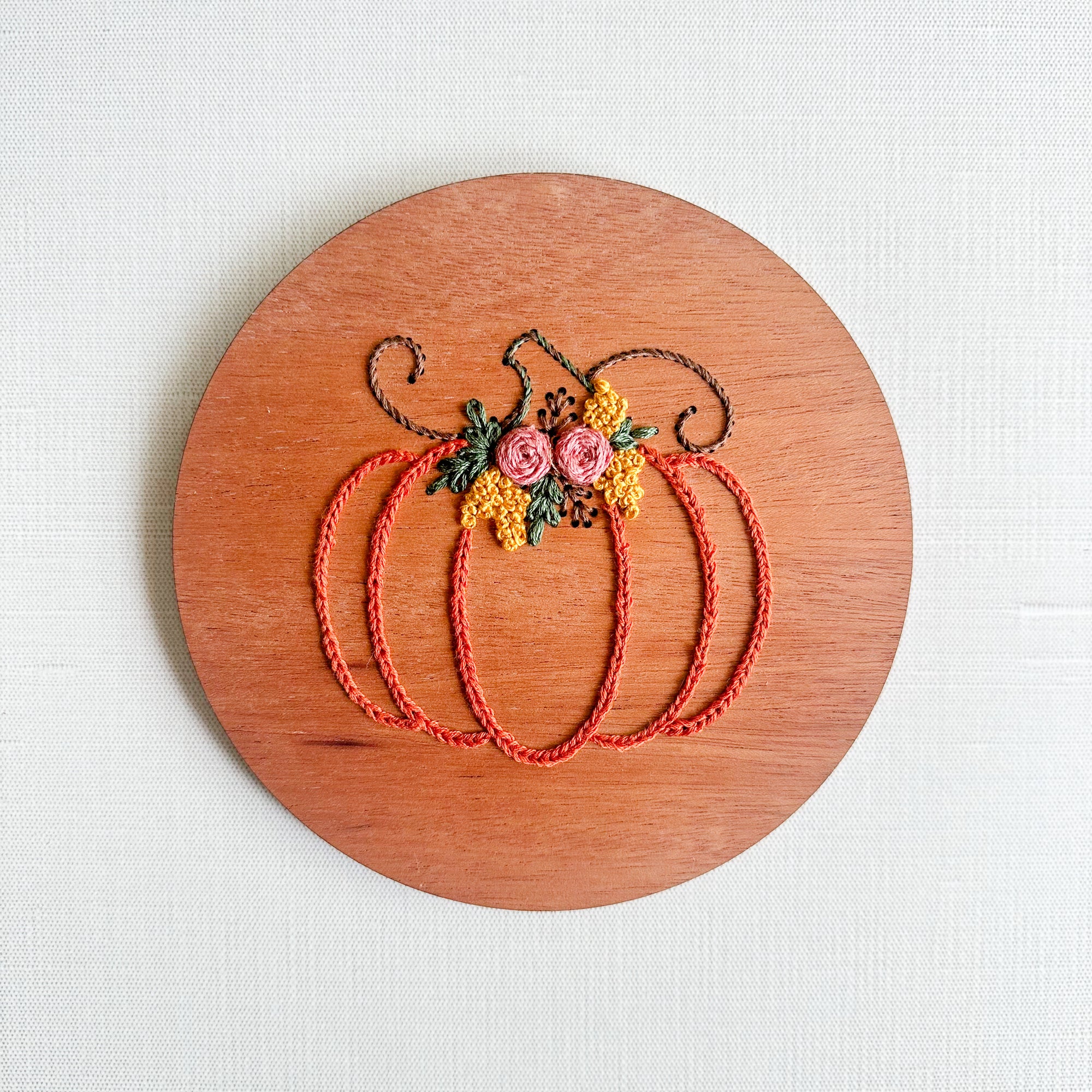 Spiced Pumpkin Embroidery Kit
