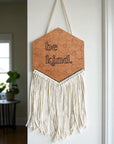 Be Kind Macrame + Embroidery Kit