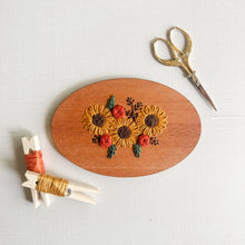  Sunny Sunflowers Embroidery Kit