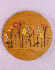 Warm Floral Embroidery Kit
