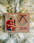 Evergreen Memories Photo Frame Ornament