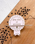 TINY TRIUMPH LASER EMBROIDERY NEEDLE MINDER