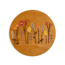  Warm Floral Embroidery Kit