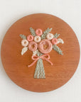 Blush Bouquet Embroidery Kit