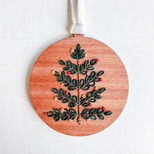  Nordic Tree Wood Embroidery Ornament Kit
