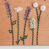 Portrait Wildflower Embroidered Instant Photo Frame