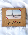 Je T'aime Embroidered Instant Photo Frame