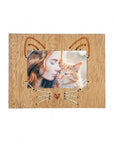 Pretty Kitty Embroidered Instant Photo Frame