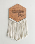 Choose Joy Macrame + Embroidery Kit