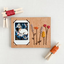  Wildflower Embroidered Instant Photo Frame