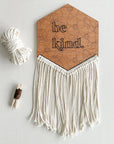 Be Kind Macrame + Embroidery Kit