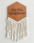 She Is A Wildflower Macrame + Embroidery Kit
