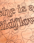 She Is A Wildflower Macrame + Embroidery Kit